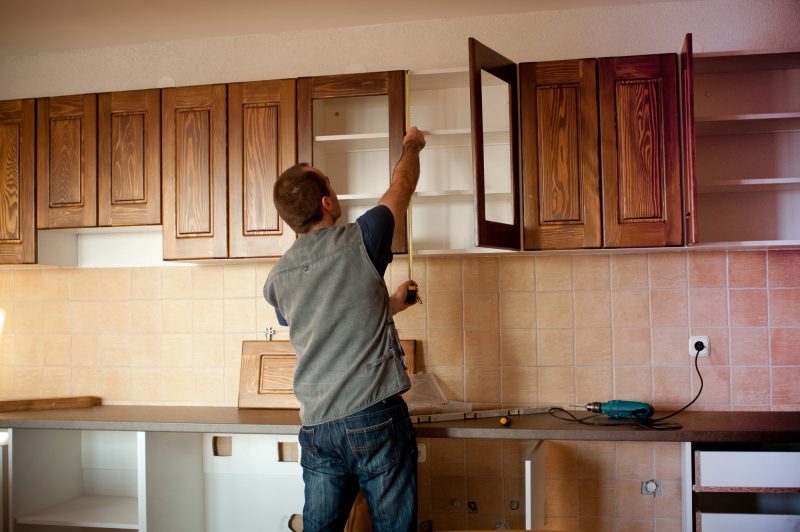 Water Damage in Kitchen